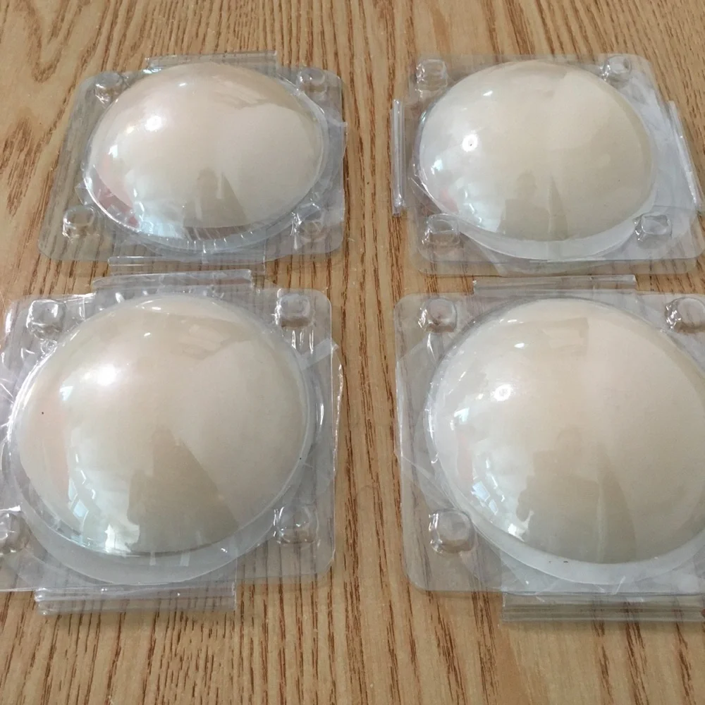 New 1 Pair of Nude Silicone Nipple Covers One Size